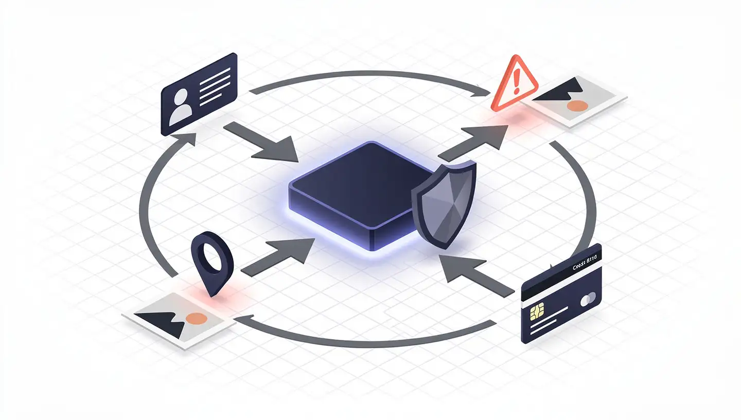 AI privacy concept illustration